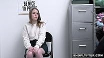 Dirty LP officer fucked a shoplifter teen suspects hairy pussy
